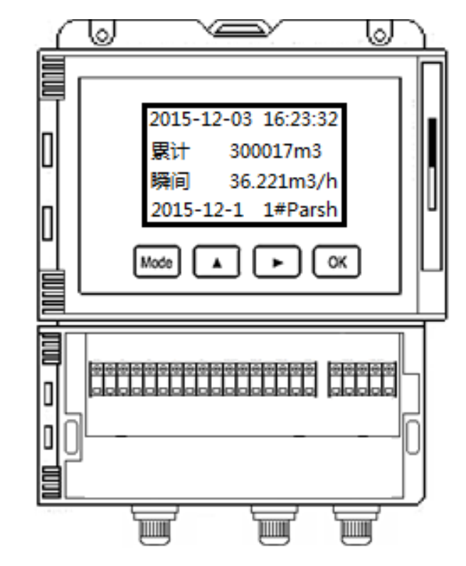 渠道水流量計(jì)摁鍵說(shuō)明